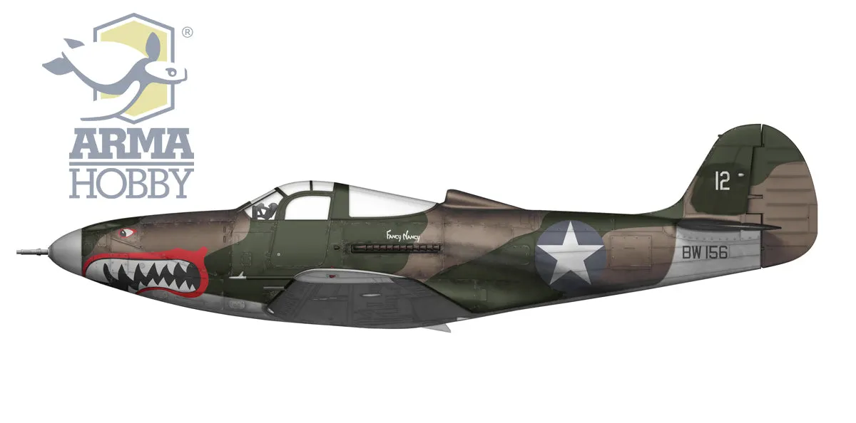 1/72 Arma Hobby Cactus Air Force Deluxe Set (2 kits) – F4F-4 Wildcat and P-400/P-39D Airacobra Over Guadalcanal 70049