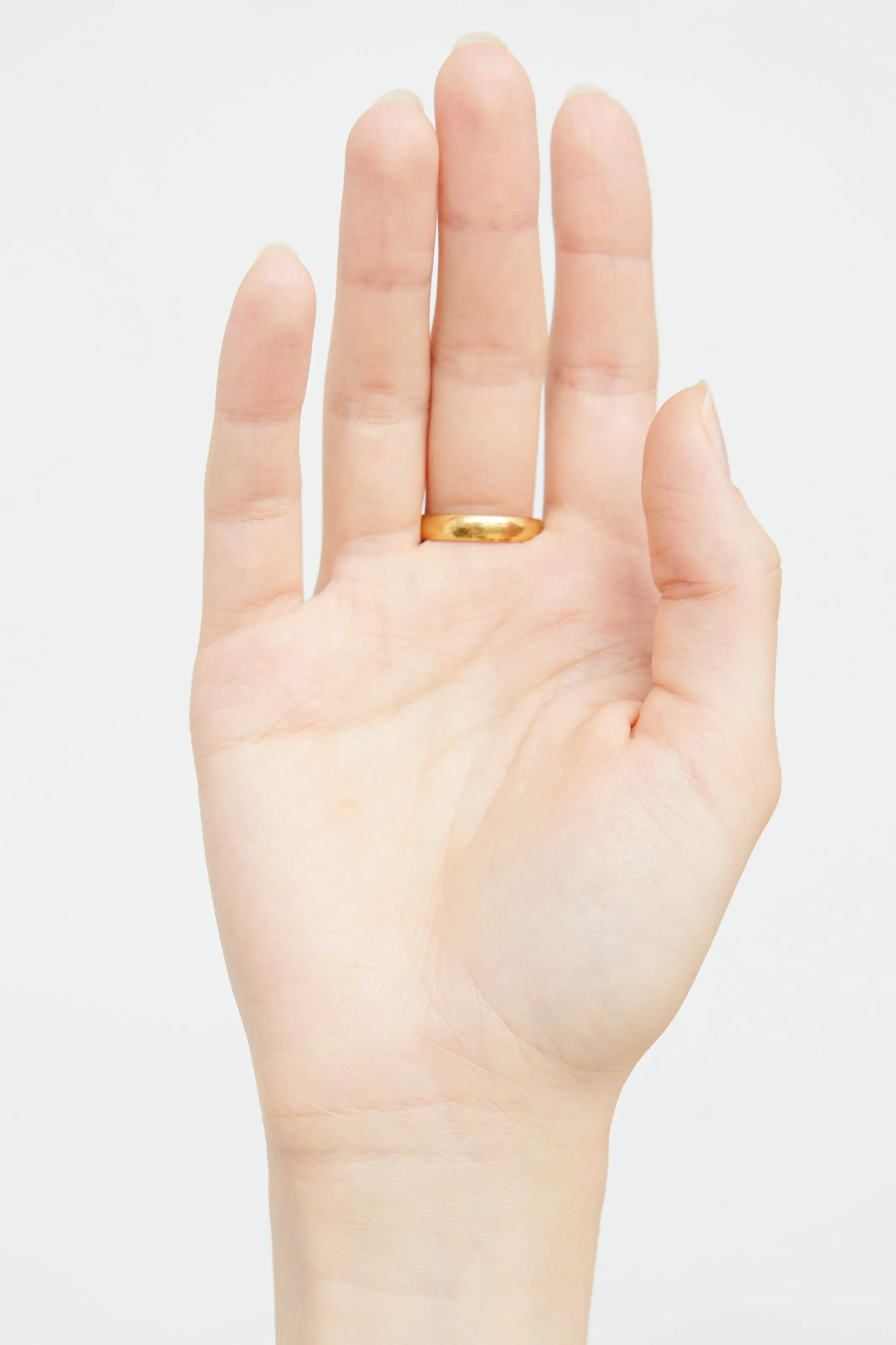 22K Yellow Gold Band Ring