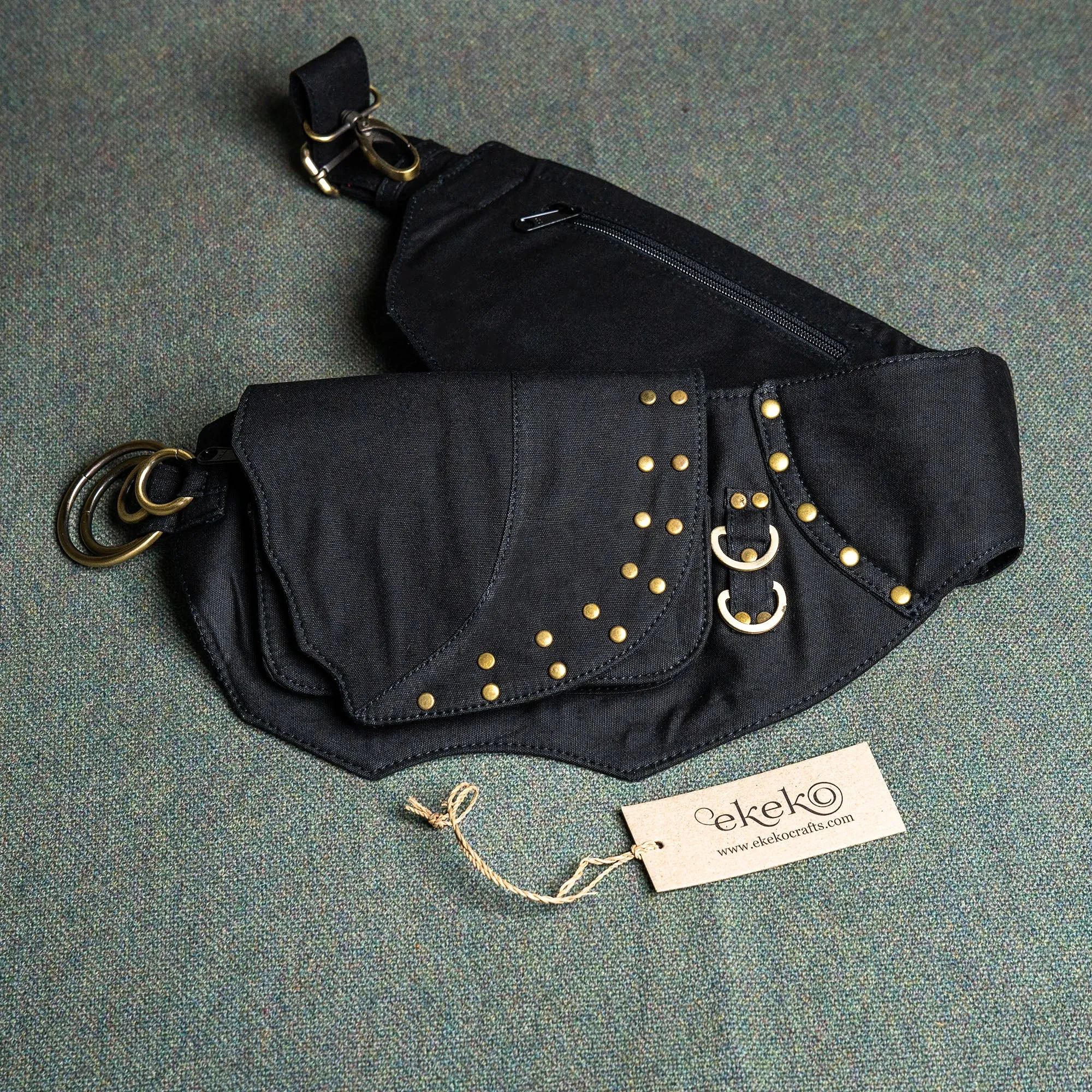 Belenus Steampunk Double Pocket Belt