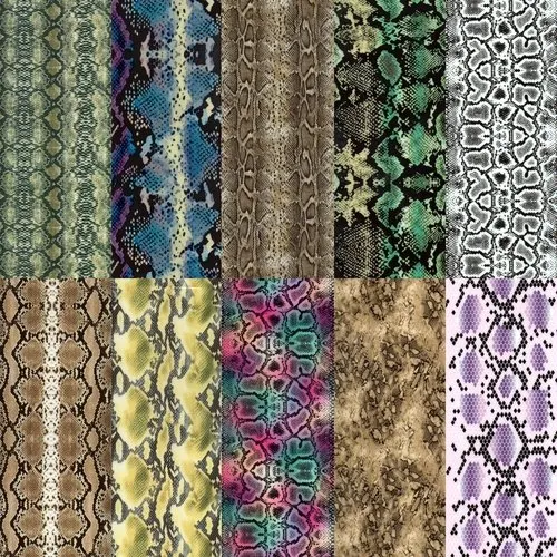 Halo Create Nail Foils Snakeskin 10 Pack
