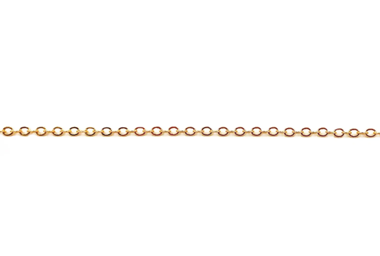 MCHY1023 18 Karat Gold Plated Cable Chain