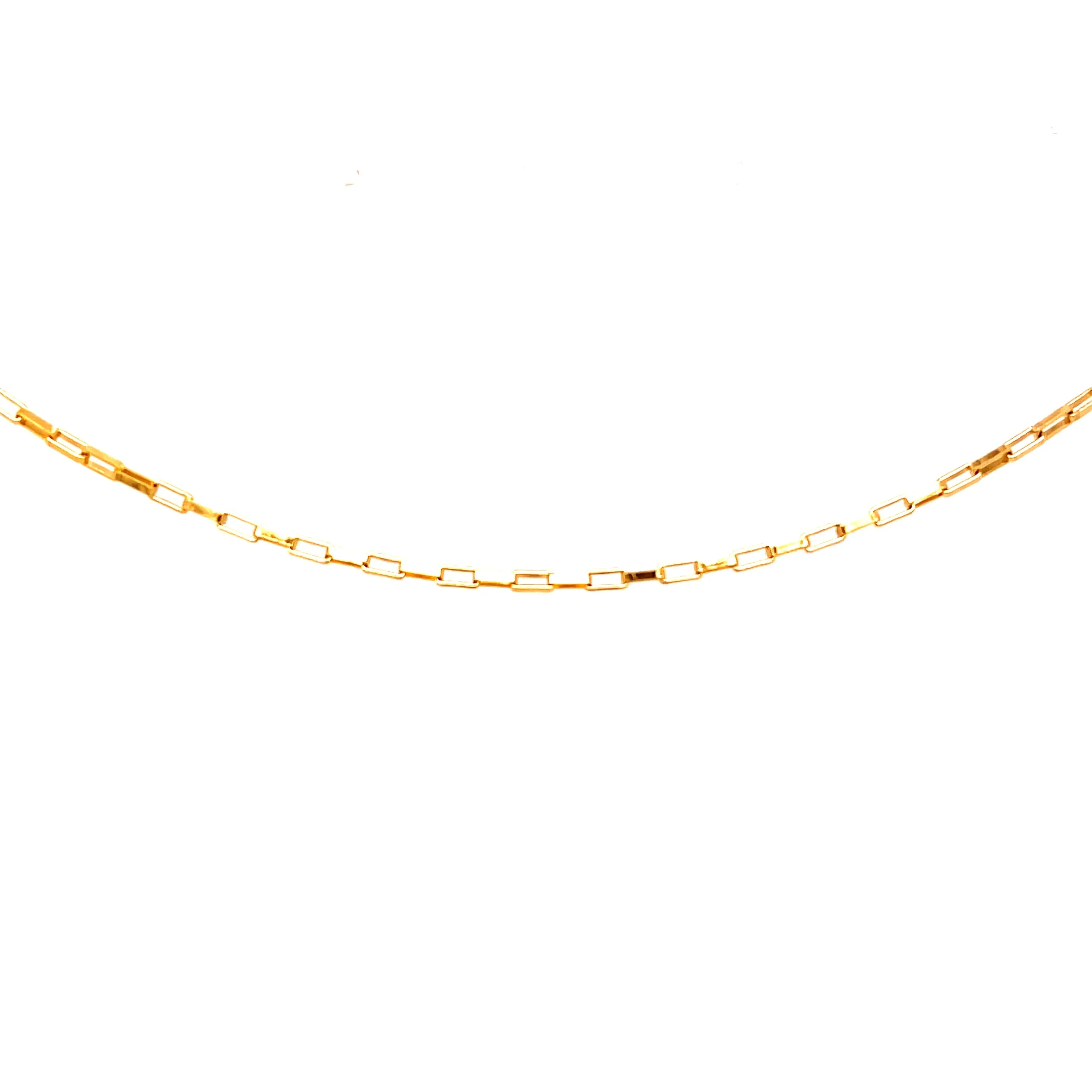 Mini Paperclip Chain Anklet