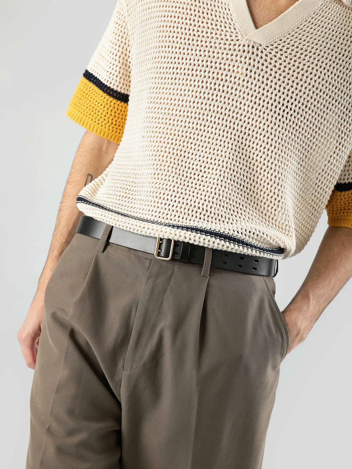 OC STRIP 051 - Brown Leather Belt
