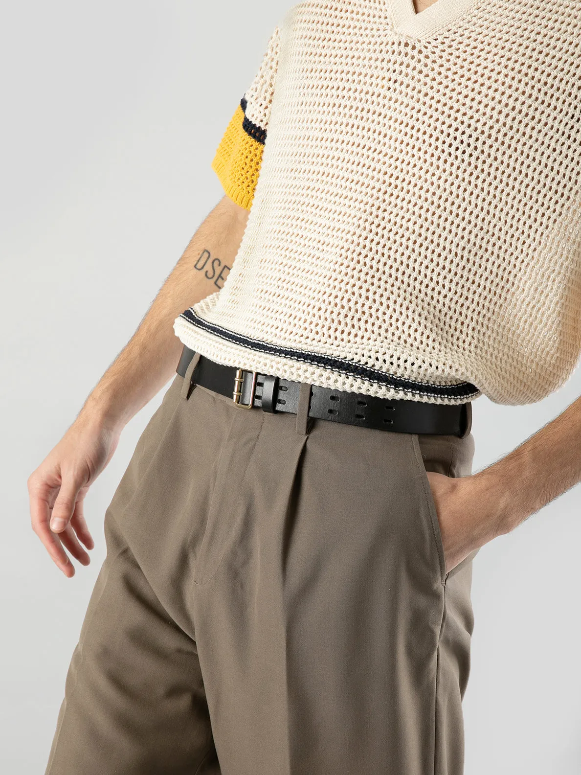 OC STRIP 051 - Brown Leather Belt