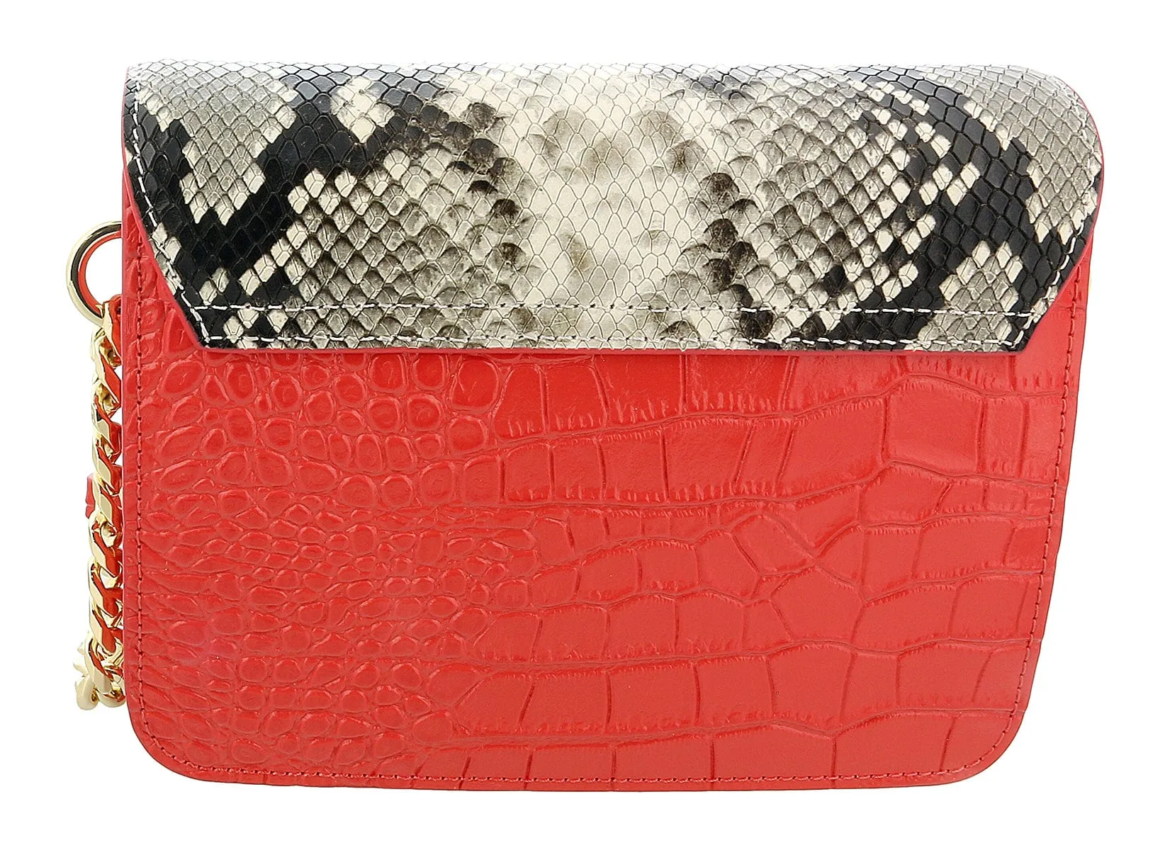 Roberto Cavalli Class Coral Medium Milano Shoulder Bag