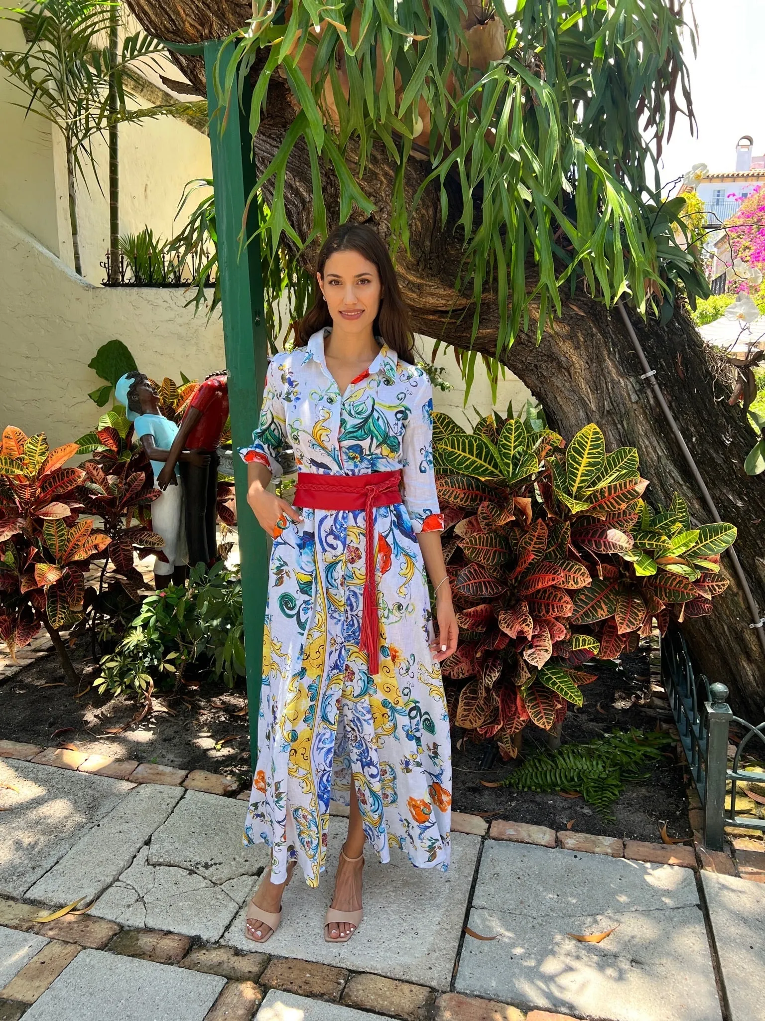 Shirt Dress Printed