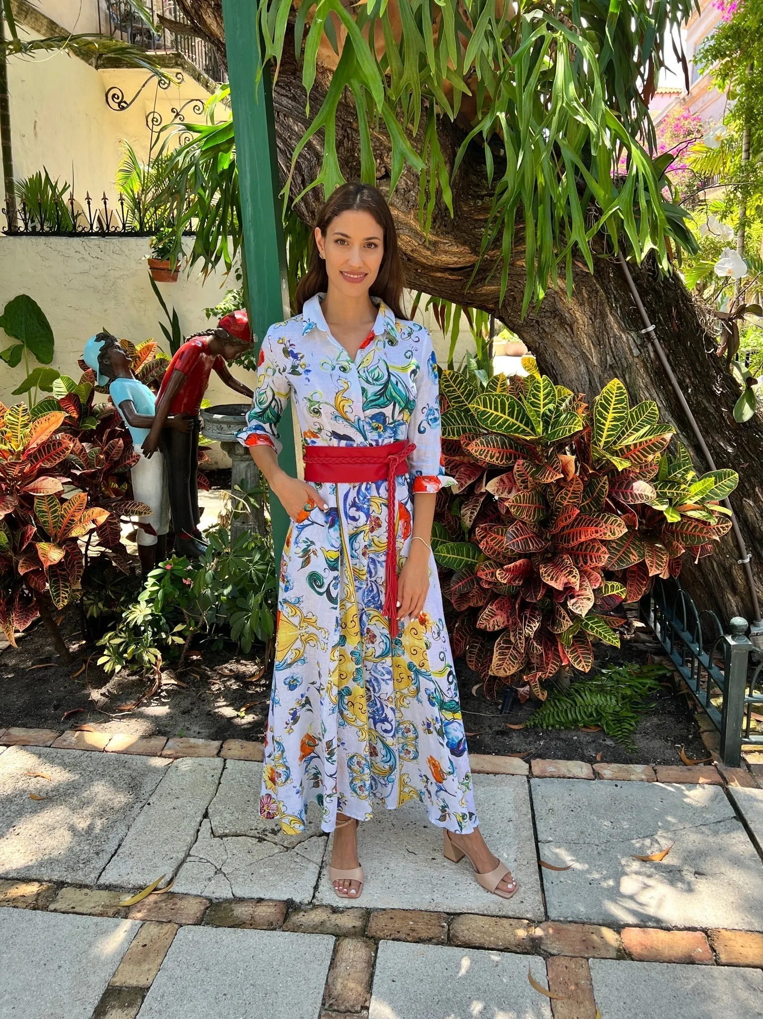 Shirt Dress Printed