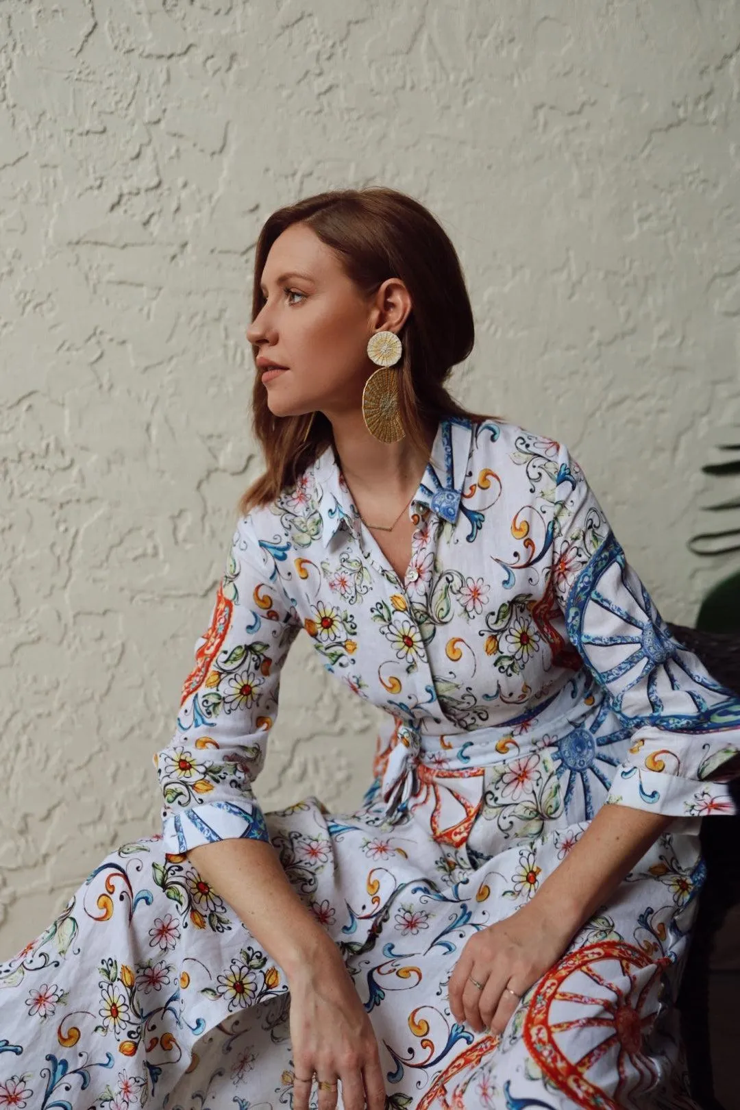 Shirt Dress Printed