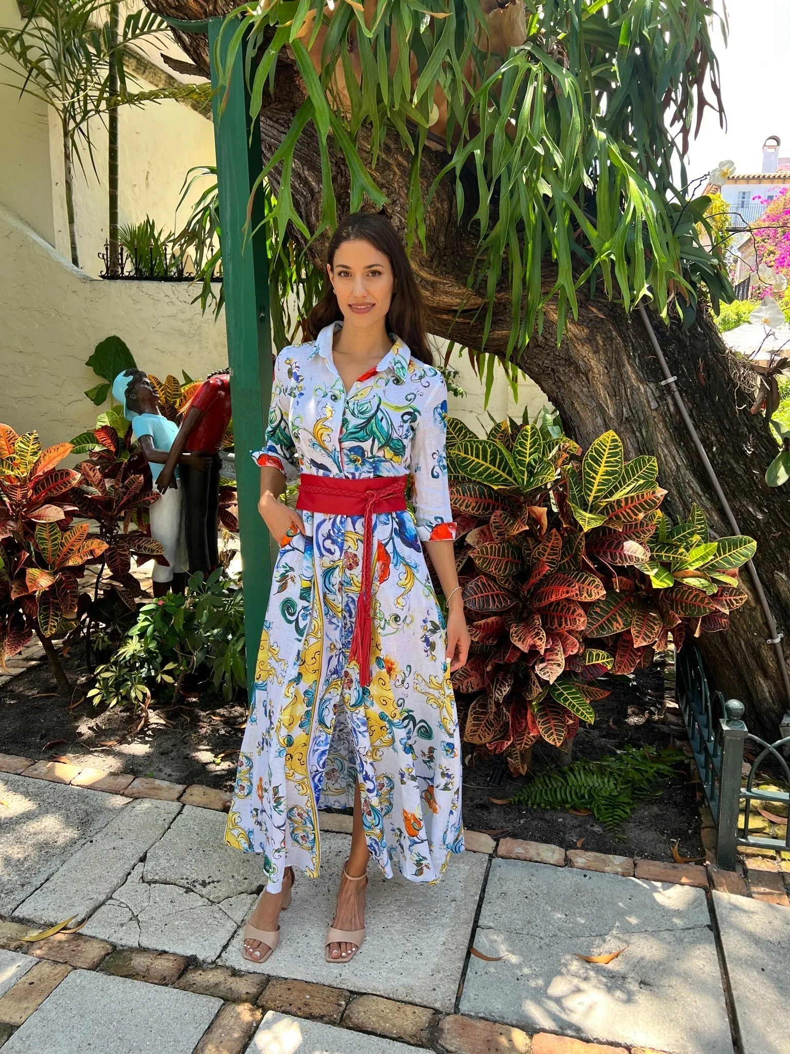 Shirt Dress Printed