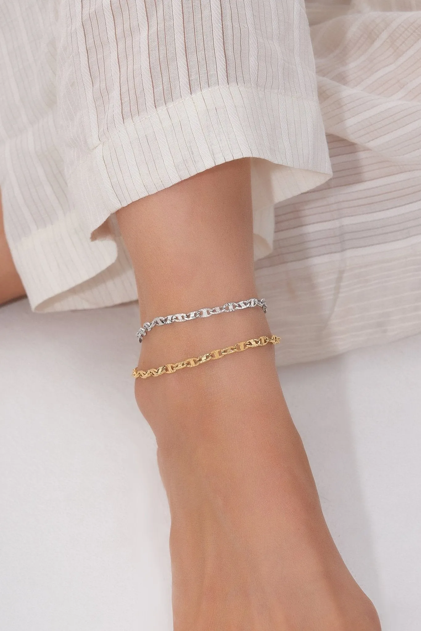 Zendaya Sunburst Anklet (Greek Inspired Collection)